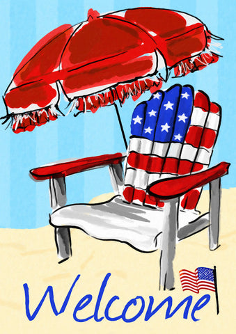 American Beach Flag image 1