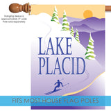 Ski Lake Placid Flag image 4