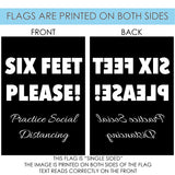 Six Feet Please Flag image 9