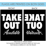 Takeout Available Flag image 9