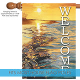Welcome Sunset Beach Flag image 4