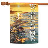 Welcome Sunset Beach Flag image 5