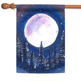 Full Moon Forest Flag image 5