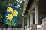 Daffodils On Blue Flag image 8