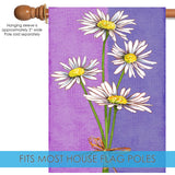 Bouquet Of Daisies Flag image 4