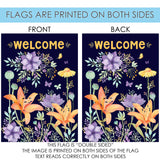 Welcome Lilies Flag image 9