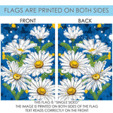 Painted Daisies Flag image 9