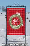 Joy Wreath Flag image 8