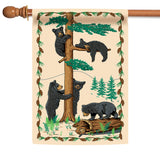Climbing Bears Flag image 5