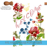 Welcome Blooms Flag image 4