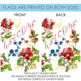 Welcome Blooms Flag image 9