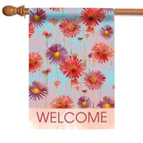 Flower Power Welcome Flag image 5