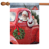 Santa's Truck Flag image 5