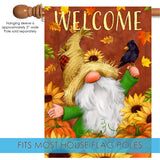 Welcome Fall Gnome Flag image 4