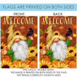 Welcome Fall Gnome Flag image 9