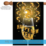 New Year Champagne Flag image 4