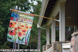 Welcome Cottage Poppies Flag image 8