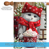 Winter Coffee Cat Image 4