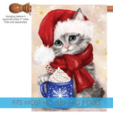 Christmas Coffee Kitten Image 4