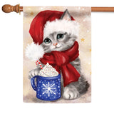 Christmas Coffee Kitten Image 5