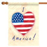 I Heart America Flag image 5