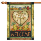 Welcome Heart Flag image 5