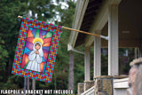 Stained Glass Angel Flag image 8