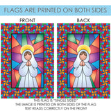Stained Glass Angel Flag image 9