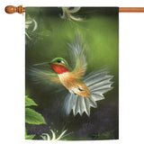 Rufous Hummingbird Flag image 5