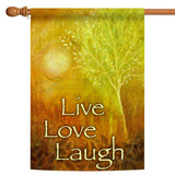 Live, Love, Laugh Flag image 5