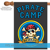 Pirate Camp Flag image 4