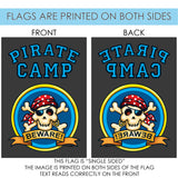 Pirate Camp Flag image 9