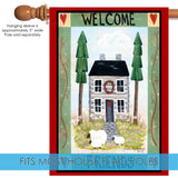 Cottage Welcome Flag image 4