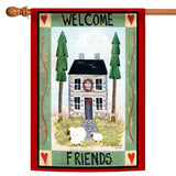 Cottage Welcome Flag image 5