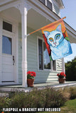 Pawcasso- White Kitty Flag image 8