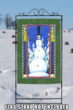Stovepipe Snowman Flag image 8