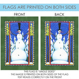 Stovepipe Snowman Flag image 9