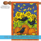 Fall Crows Flag image 4