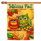 Fall Owls Flag image 5