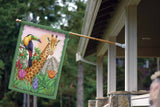 A Giraffe Toucan Share Flag image 8