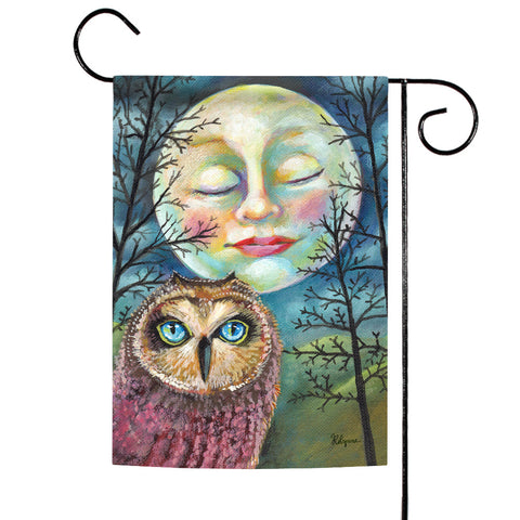 Moonlit Owl Flag image 1