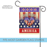 God Bless America Heart Flag image 3