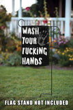 Wash Your Fucking Hands Flag image 7