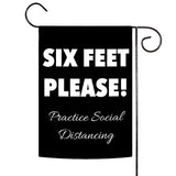 Six Feet Please Flag image 1