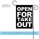 Open For Takeout Flag image 3