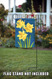 Daffodils On Blue Flag image 7