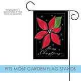 Christmas Poinsettia Flag image 3