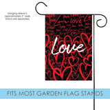 Love Hearts Flag image 3