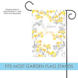 Welcome Spring Blossoms Flag image 3
