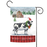Christmas Cow Flag image 1